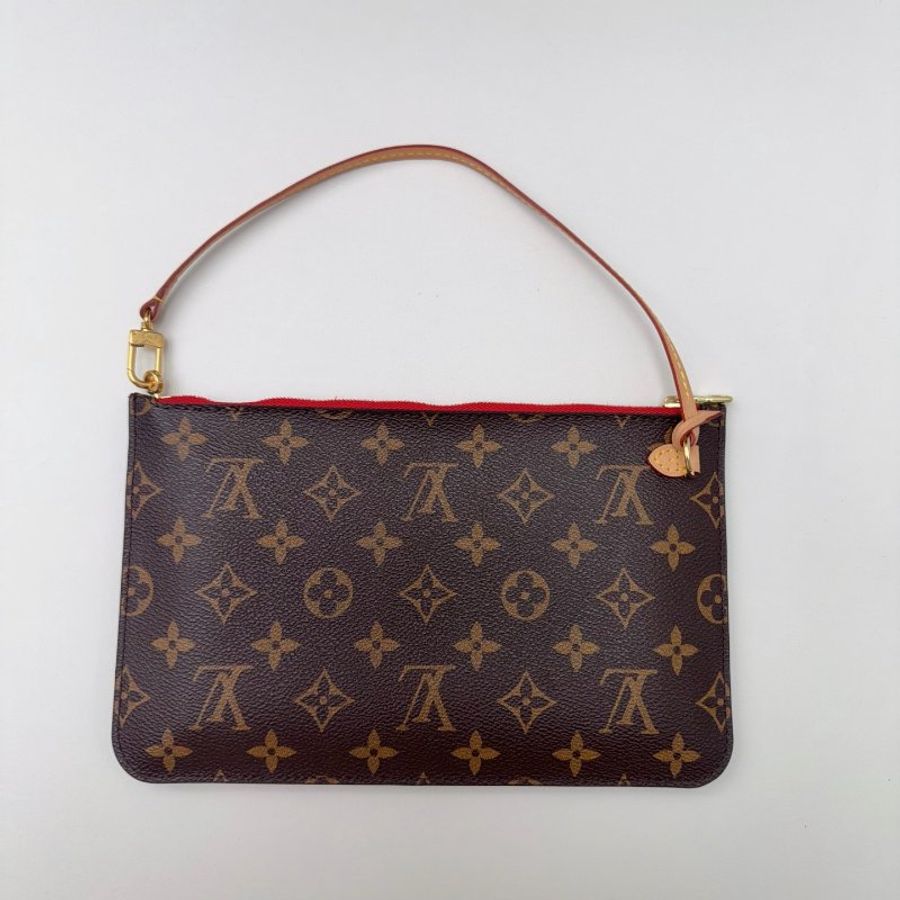 芯片款 路易威登/Louis Vuitton 經典Neverfull老花中號購物袋托特包-10