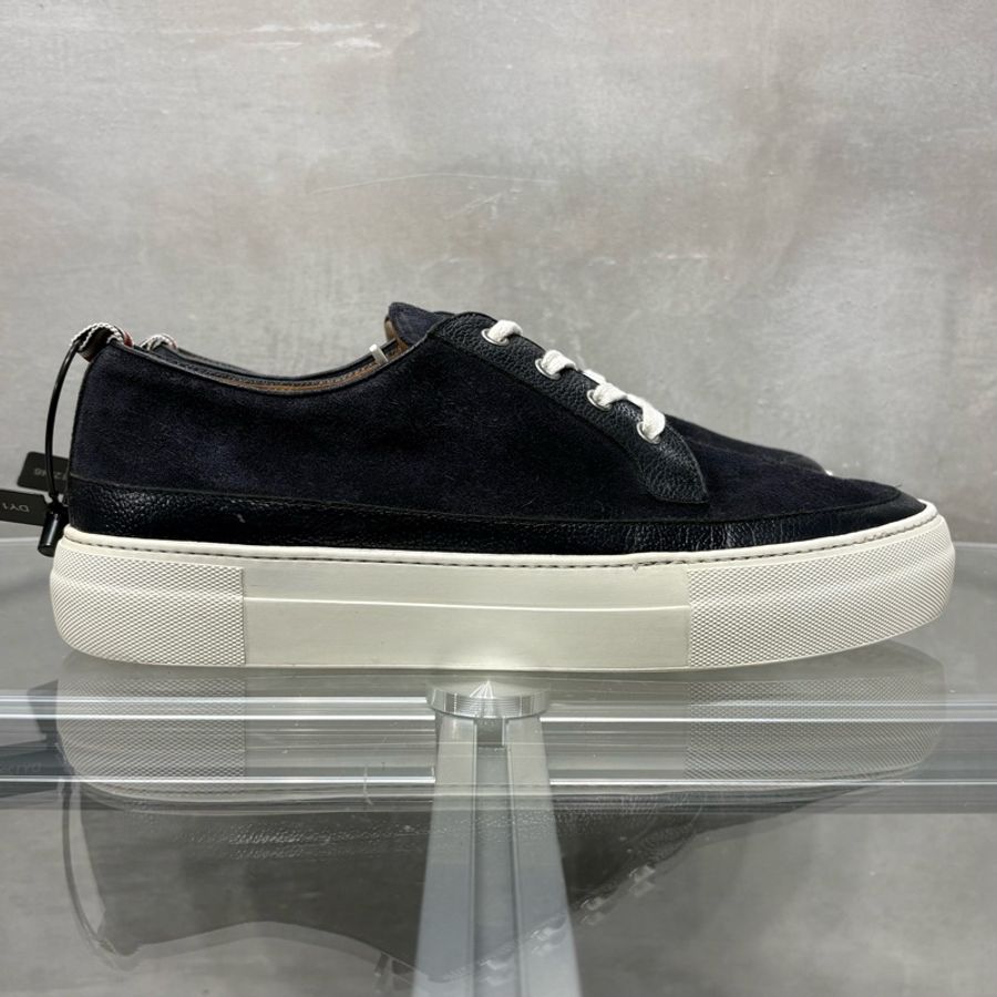 Thom browne/TB 板鞋 藏藍麂皮 尺碼/UK9 43碼-3