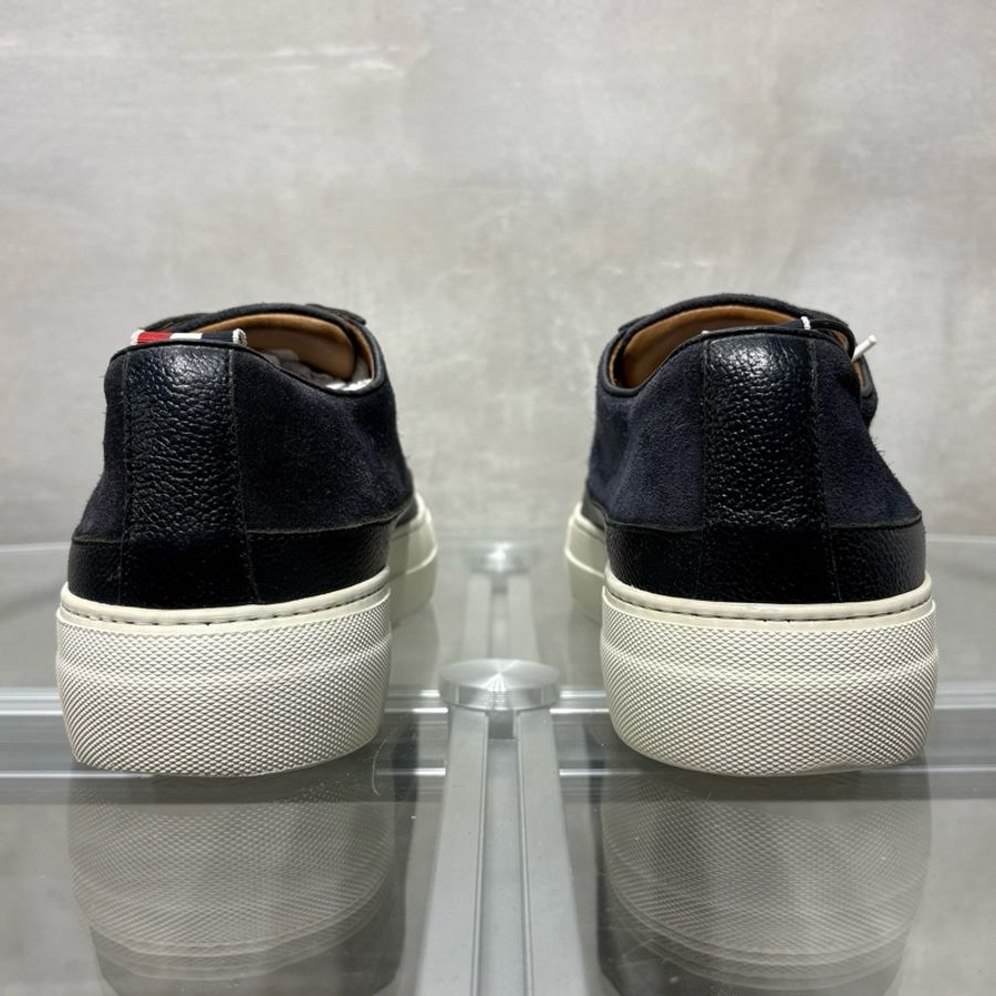 Thom browne/TB 板鞋 藏藍麂皮 尺碼/UK9 43碼-5