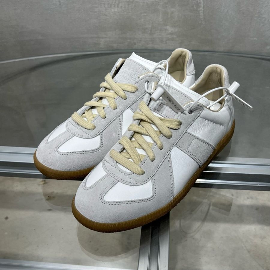 Maison Margiela/梅森馬吉拉 Calfskin Replica 復古 德訓 白色 尺碼/36碼-0