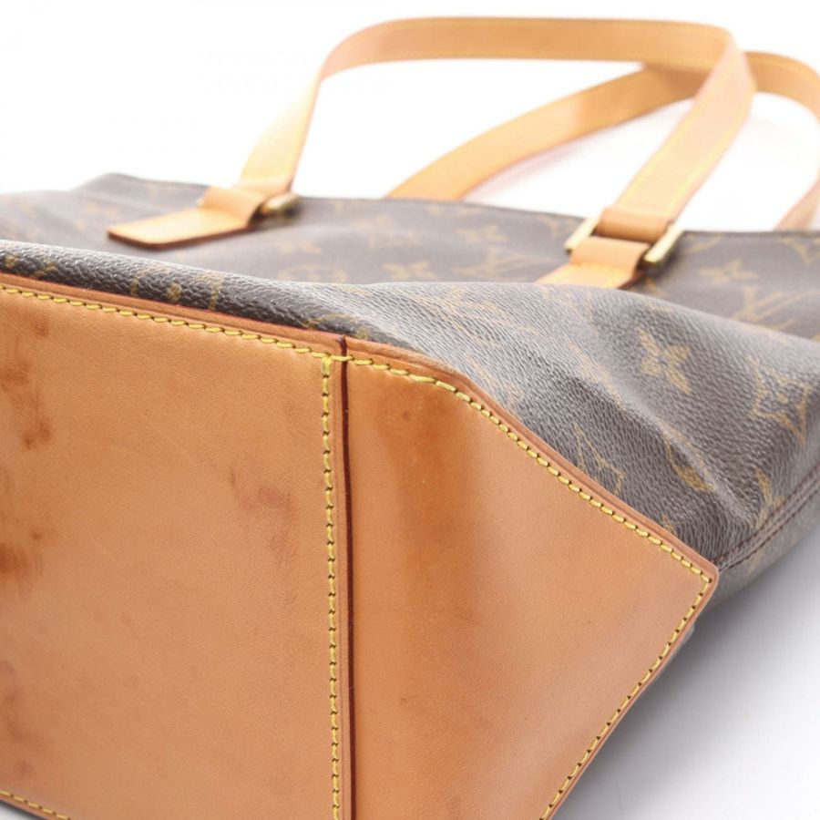 路易威登 Cabas Piano 單肩包 M51148 Monogram 帆布皮革棕色二手-6