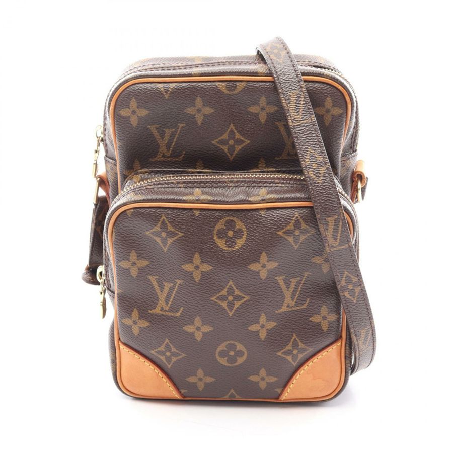 路易威登亞馬遜肩挎斜背包 M45236 Monogram帆布皮革二手-0