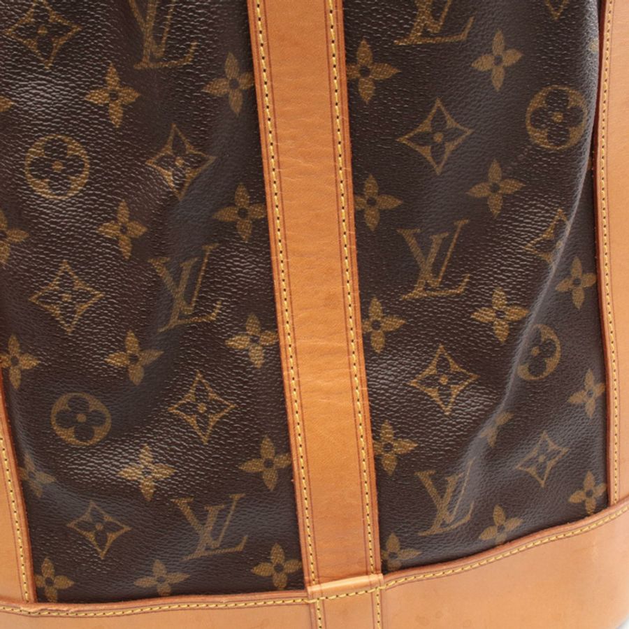 LOUIS VUITTON Randonnee PM 單肩包 M42243 Monogram 帆布 棕色 二手 女士-5