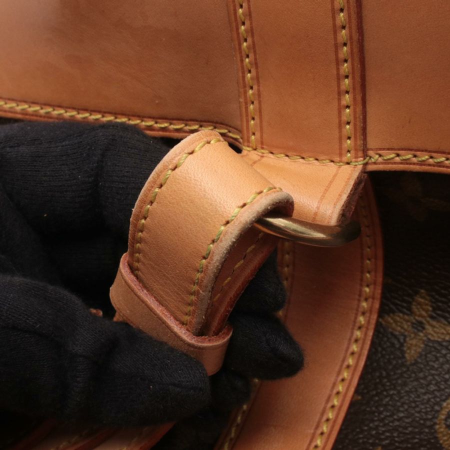 LOUIS VUITTON Randonnee PM 單肩包 M42243 Monogram 帆布 棕色 二手 女士-8
