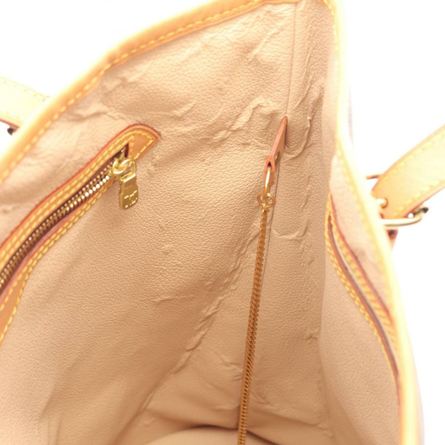 路易威登(LOUIS VUITTON)水桶包 GM 單肩包 M42236 Monogram 帆布皮革棕色二手-5