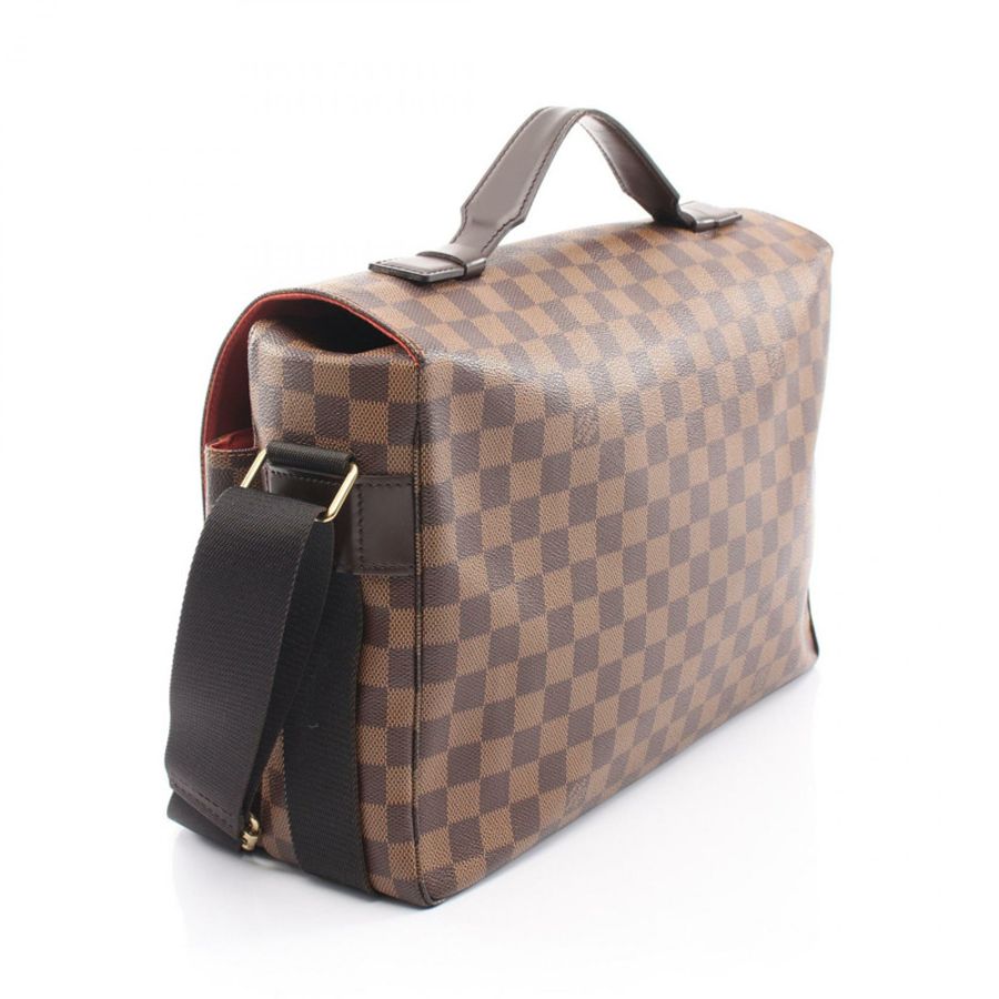 路易威登 Broadway 單肩斜背包 N42270 Damier Ebene 帆布 二手 LV-1