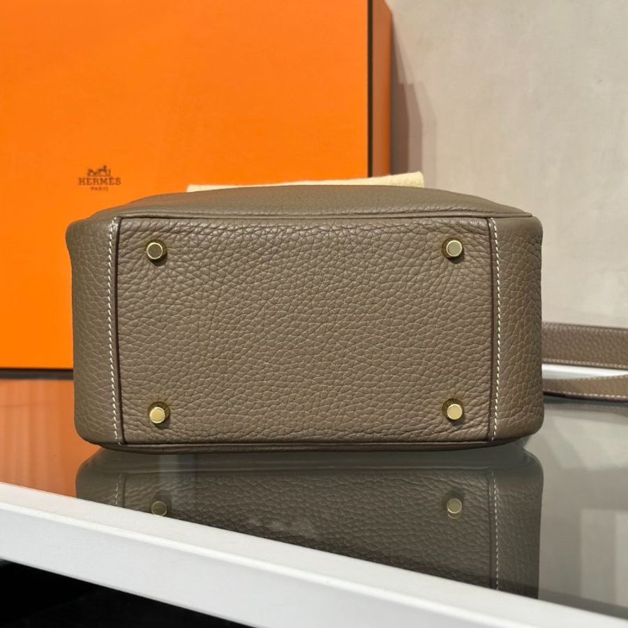 HERMES Mini Lindy - Etoupe 18 大象灰金 Y-5