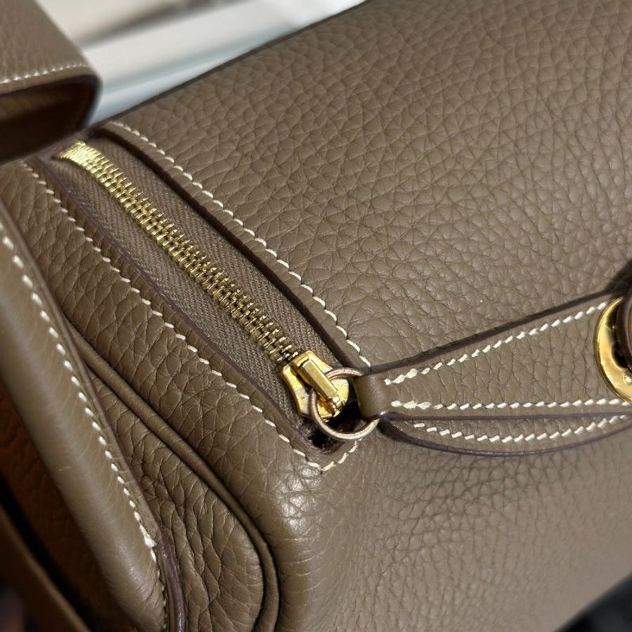 HERMES Mini Lindy - Etoupe 18 大象灰金 Y-9