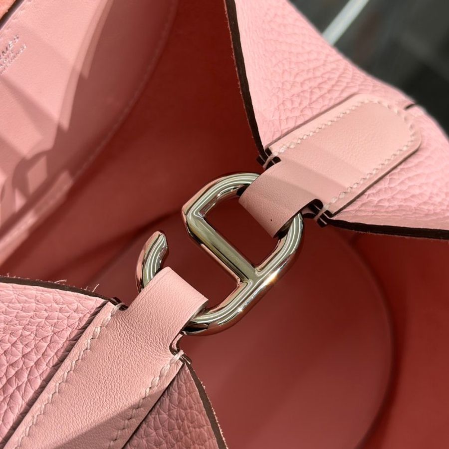 HERMES In The Loop 18 - Rose Sakura 3Q 櫻花粉銀 K-6