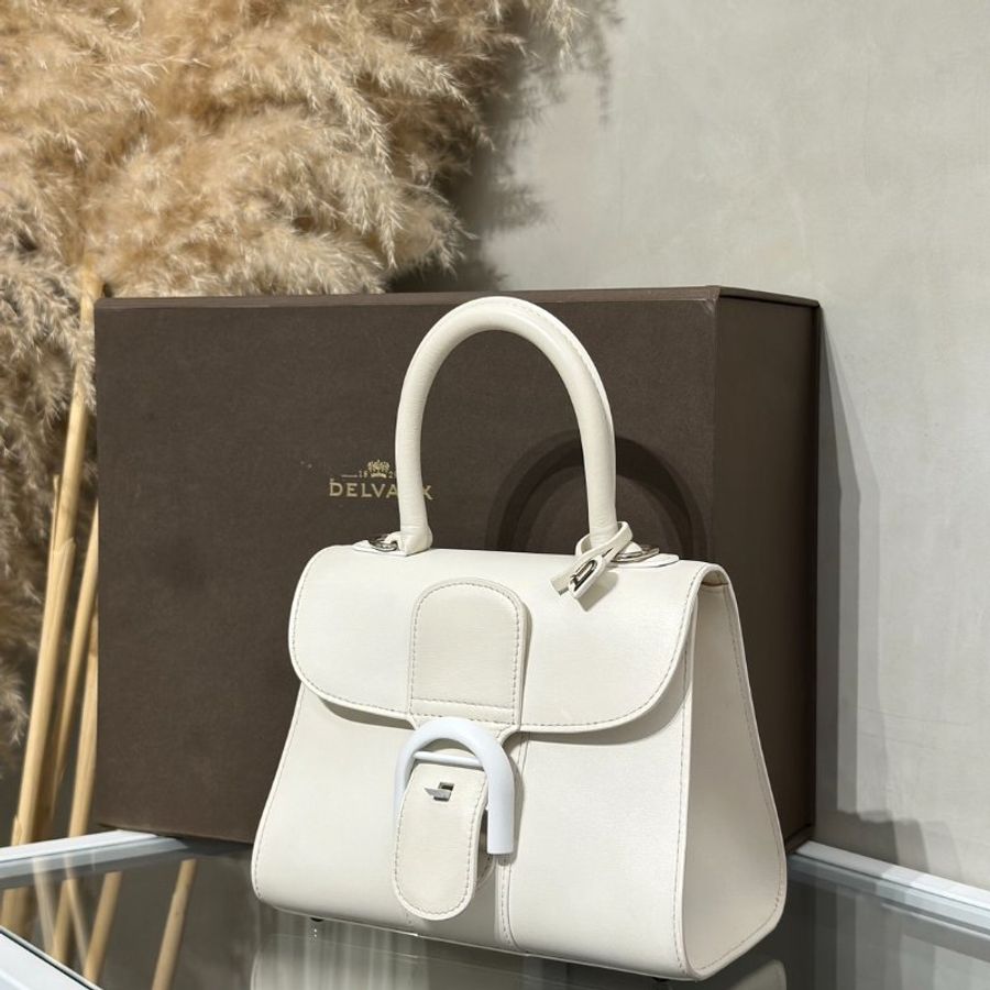 Delvaux Mini Brillant - 白-3