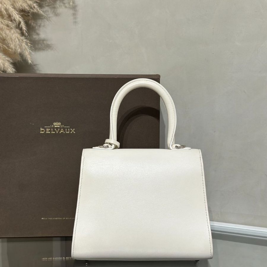 Delvaux Mini Brillant - 白-4