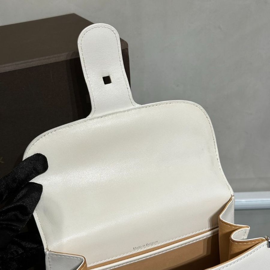 Delvaux Mini Brillant - 白-8