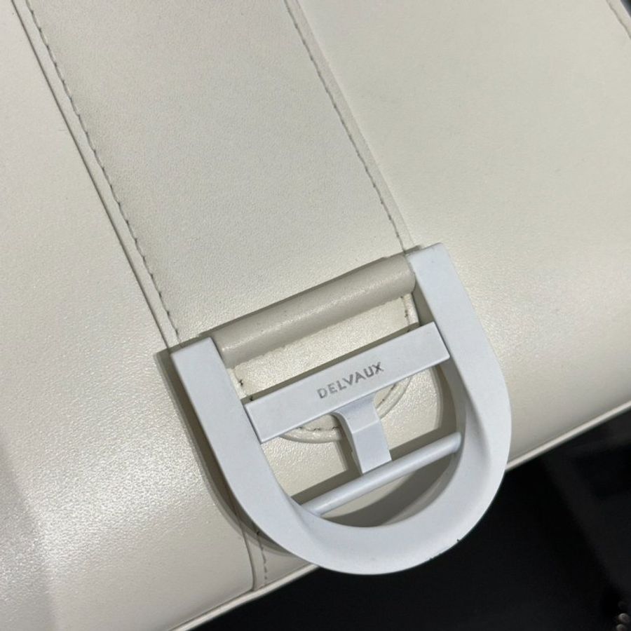 Delvaux Mini Brillant - 白-11