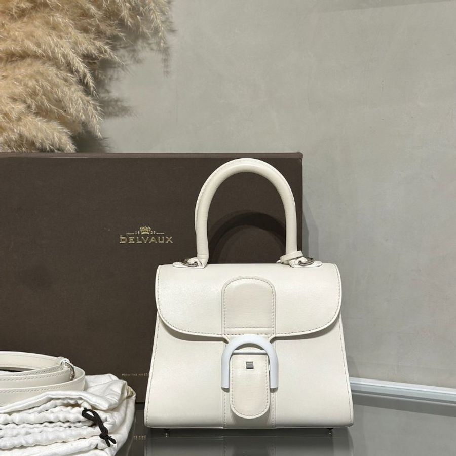 Delvaux Mini Brillant - 白-16