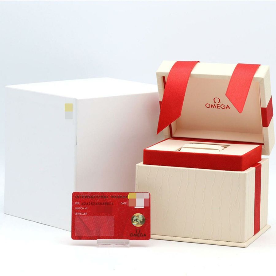 歐米茄碟飛 Prestige 組合 D-8P 424.25.24.60.58.001 SSxYG 石英腕錶-7