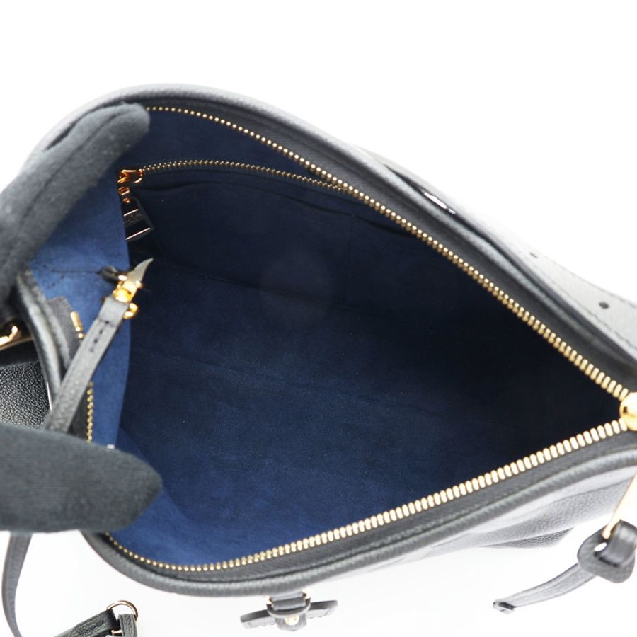 黑色 原花 牛皮 壓紋 CarryAll PM 肩背包【LOUIS VUITTON LV 路易威登】 M46288-2