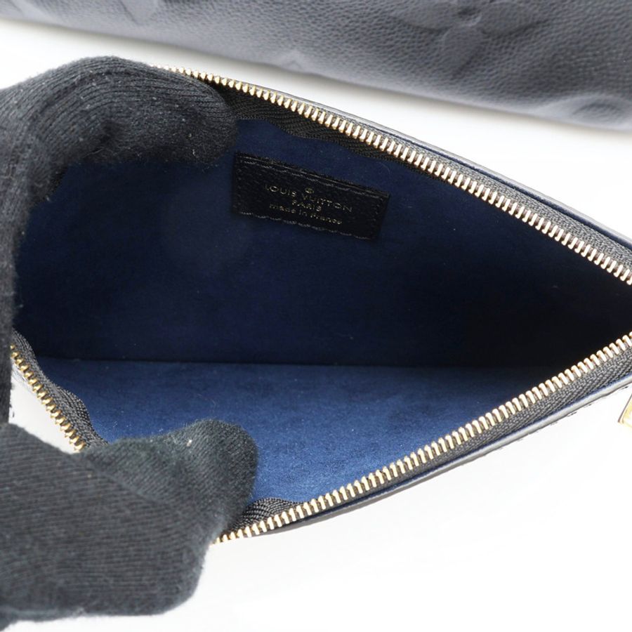 黑色 原花 牛皮 壓紋 CarryAll PM 肩背包【LOUIS VUITTON LV 路易威登】 M46288-3