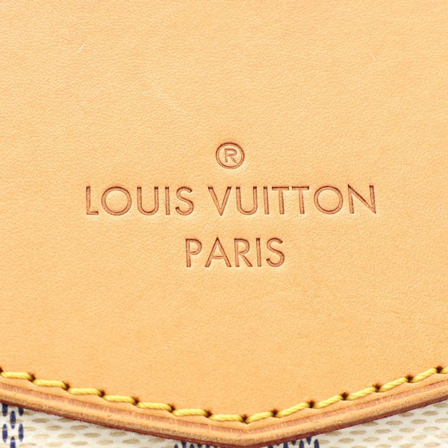 白色 棋盤格 帆布 Siracusa GM 兩用包【LOUIS VUITTON LV 路易威登】 N41111-5