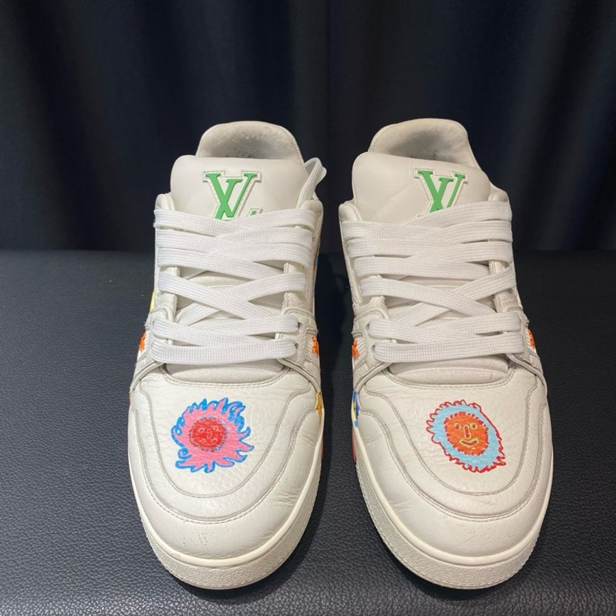路易威登/Louis Vuitton Lv Trainer 聯名草間彌生 40.5碼-2