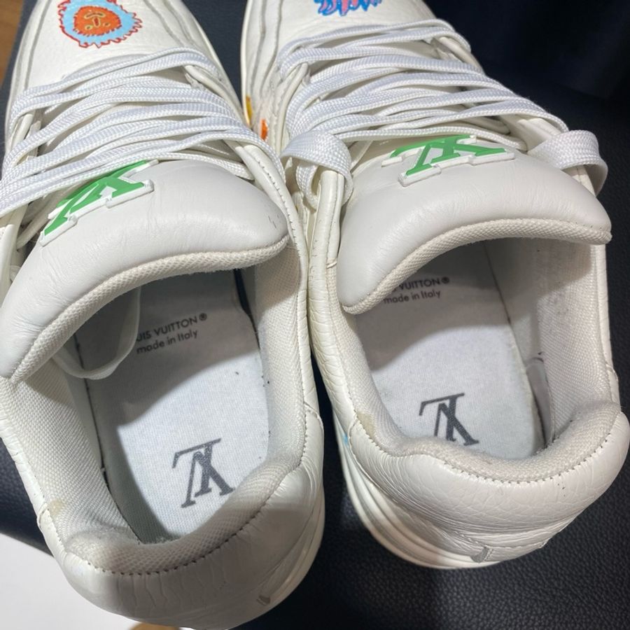 路易威登/Louis Vuitton Lv Trainer 聯名草間彌生 40.5碼-4