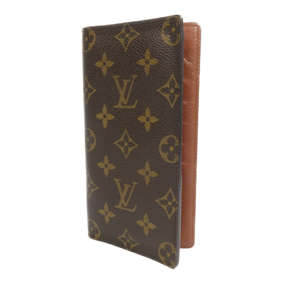 LOUIS VUITTON Monogram Porte Valeurs Cartes Credit長錢包-2