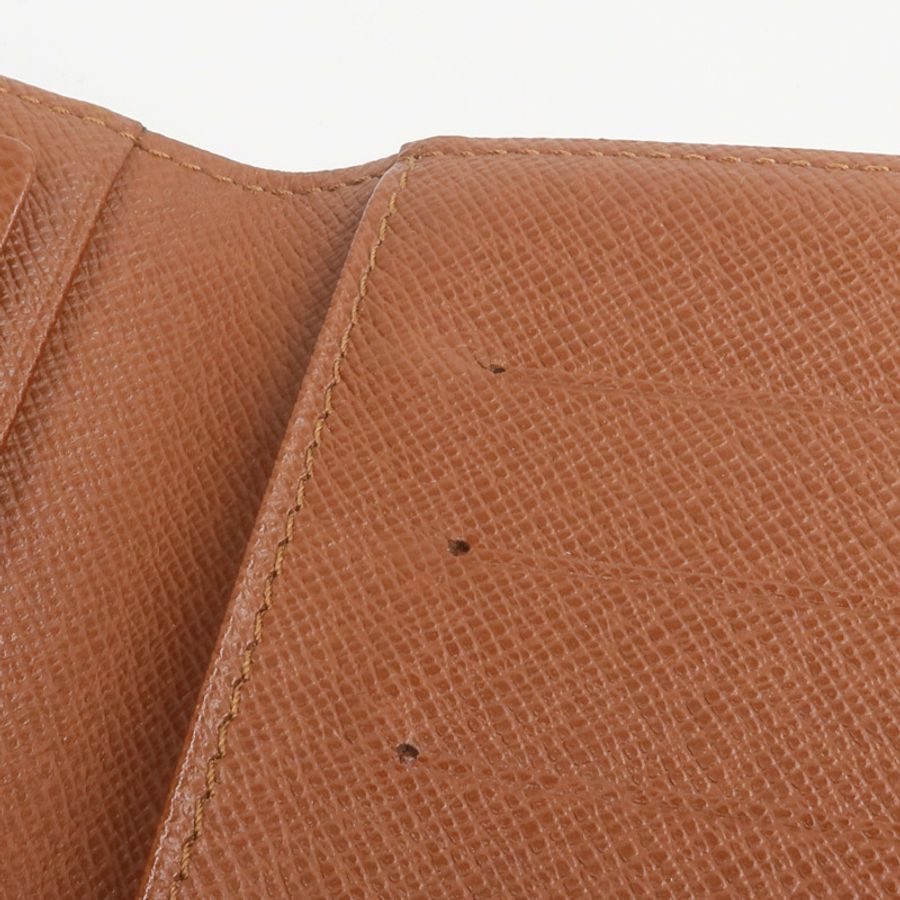 LOUIS VUITTON Monogram Porte Valeurs Cartes Credit長錢包-11