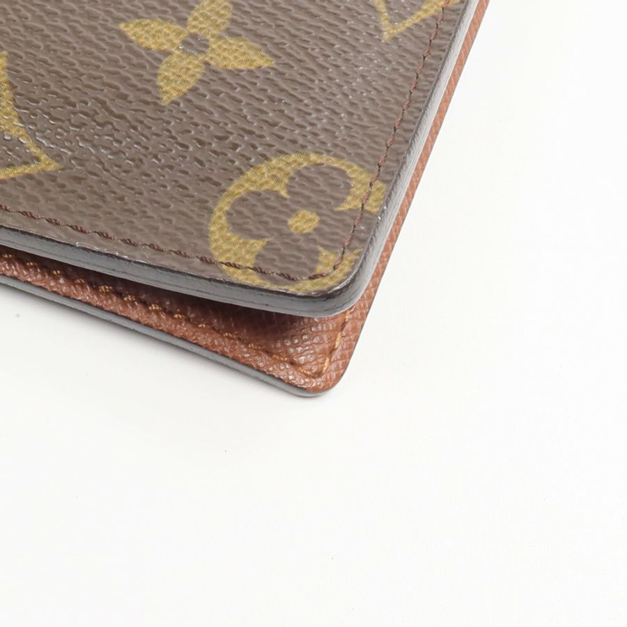LOUIS VUITTON Monogram Porte Valeurs Cartes Credit長錢包-13