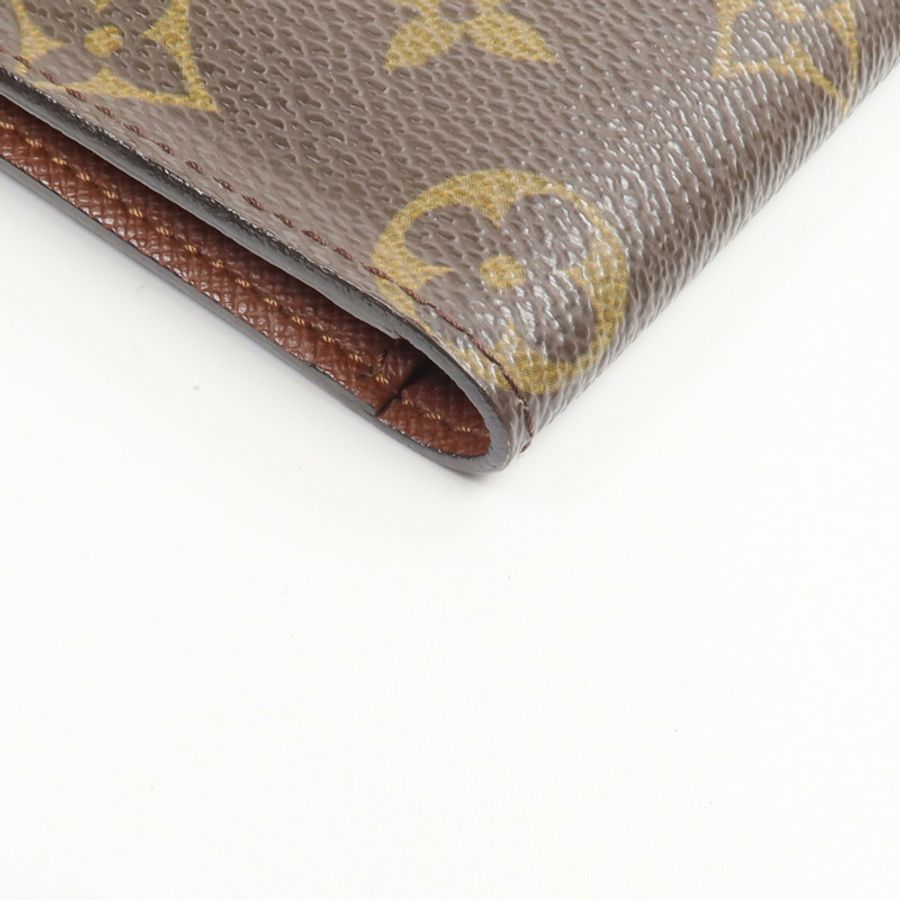 LOUIS VUITTON Monogram Porte Valeurs Cartes Credit長錢包-16