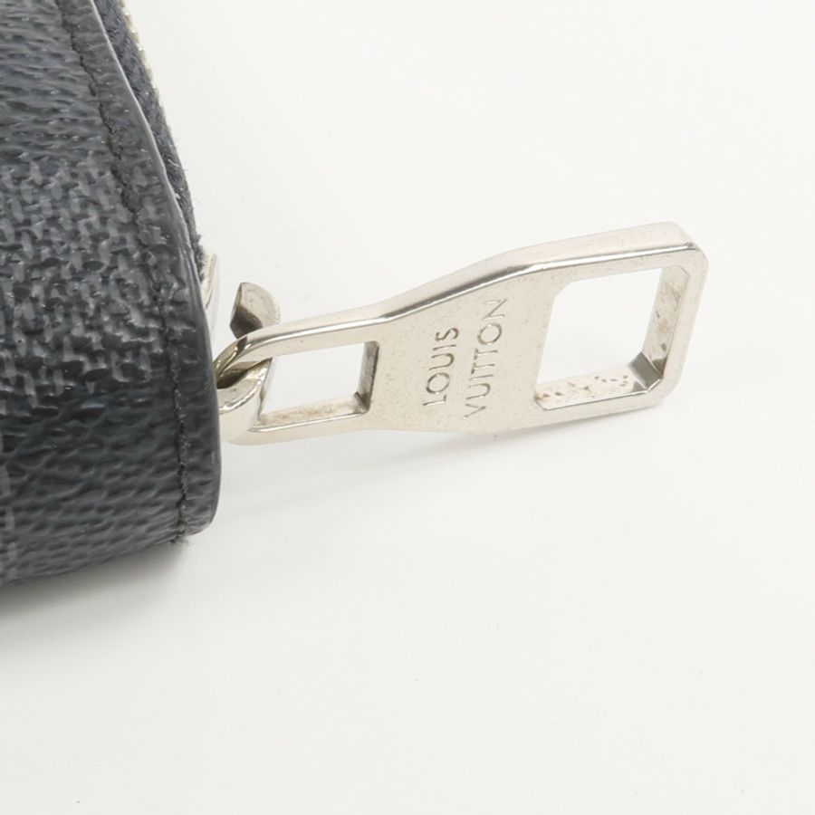 LOUIS VUITTON Damier Graphite Zippy Organizer長錢包-15