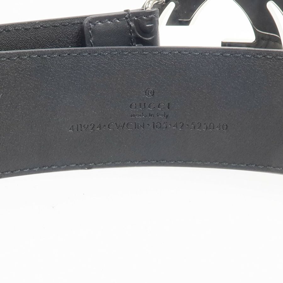 GUCCI 牛皮皮革Belt 105cm皮帶-6