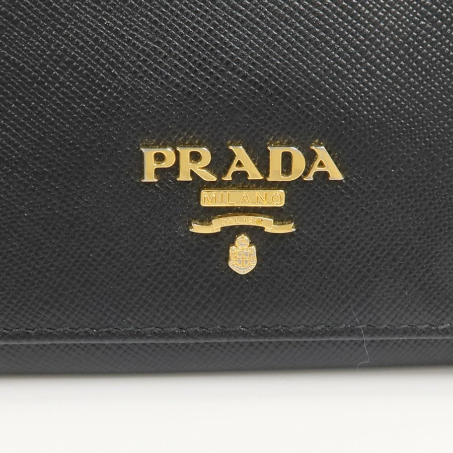 PRADA Saffiano皮革Long Wallet長錢包-7