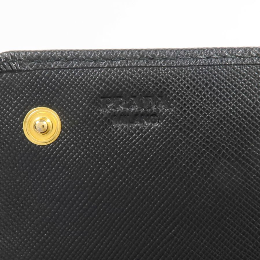 PRADA Saffiano皮革Long Wallet長錢包-9