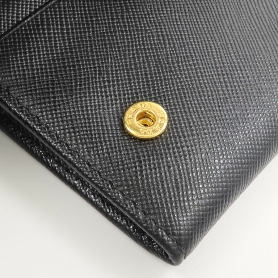 PRADA Saffiano皮革Long Wallet長錢包-11