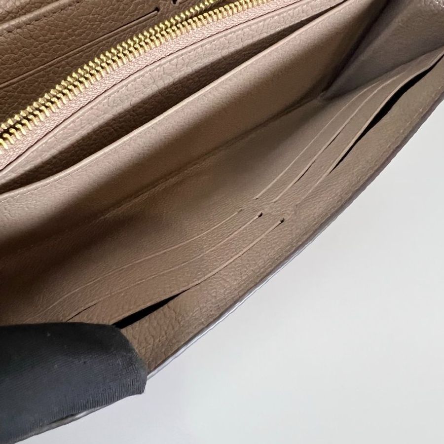 LV M81049/晶片款 斑鳩灰Sarah 長夾-8