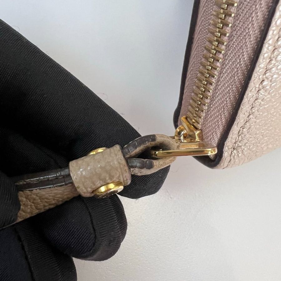 LV M69794 斑鳩灰 Empreinte花紋拉鍊長夾-10