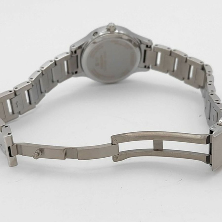 CITIZEN XC Cross Sea ES9490-87D 女士腕錶,珍珠母貝錶盤,銀色,鈦金屬,太陽能驅動,電波校時。-4