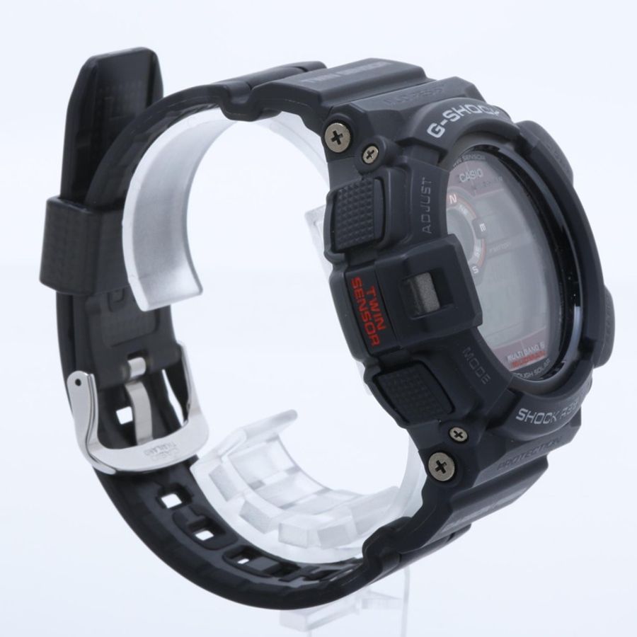 卡西歐 G-SHOCK Master of G - Land Mudman GW-9300-1JF 黑色樹脂/不銹鋼男士手錶-2