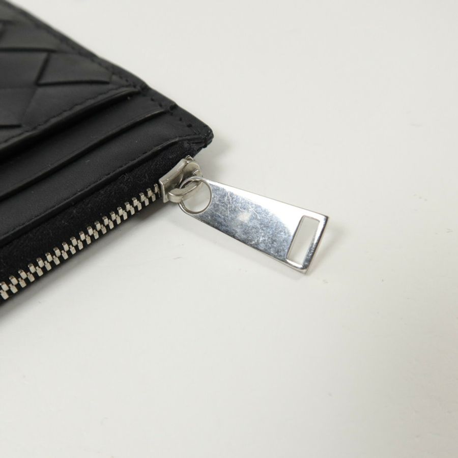 BOTTEGA VENETA 牛皮皮革Card and Coin Case卡片套-5