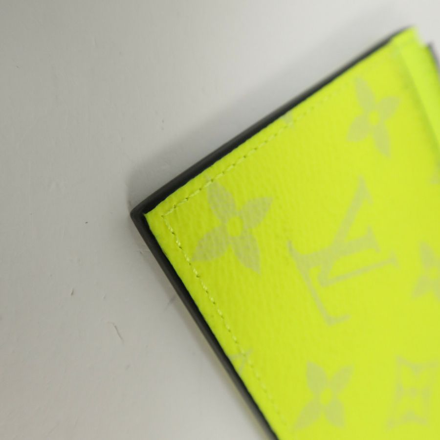 LOUIS VUITTON Monogram Taigarama Coin Card Holder卡片套-8