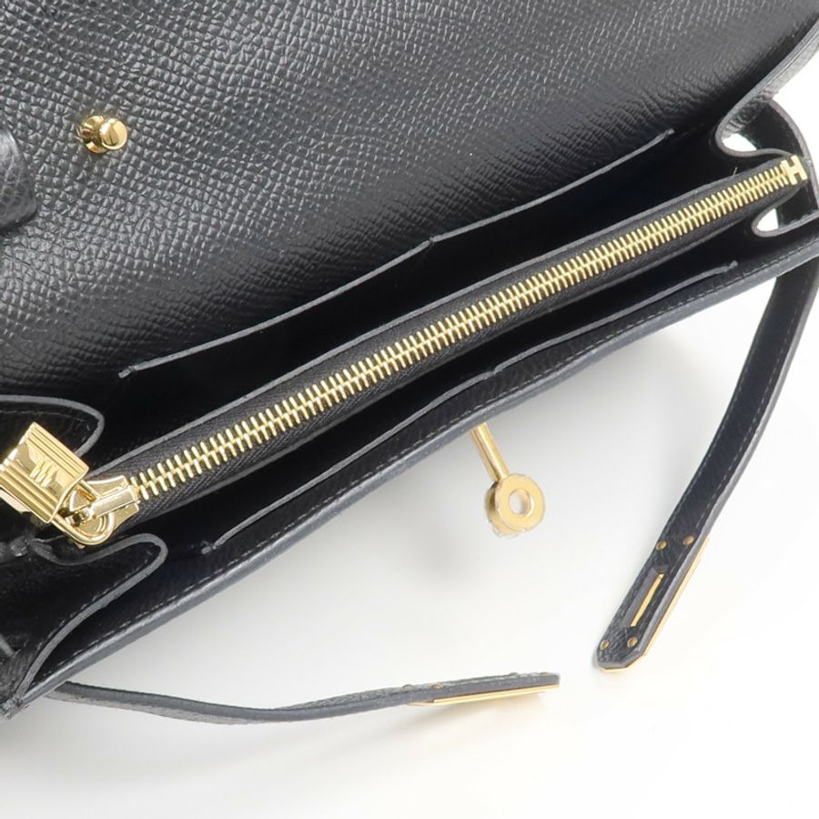 HERMES Epsom皮革Kelly To Go肩背袋-11