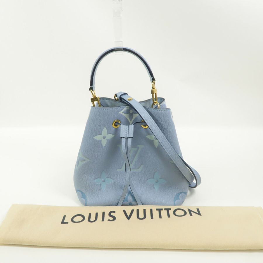 LOUIS VUITTON Monogram Empreinte Neonoe BB手挽肩背兩用袋-9