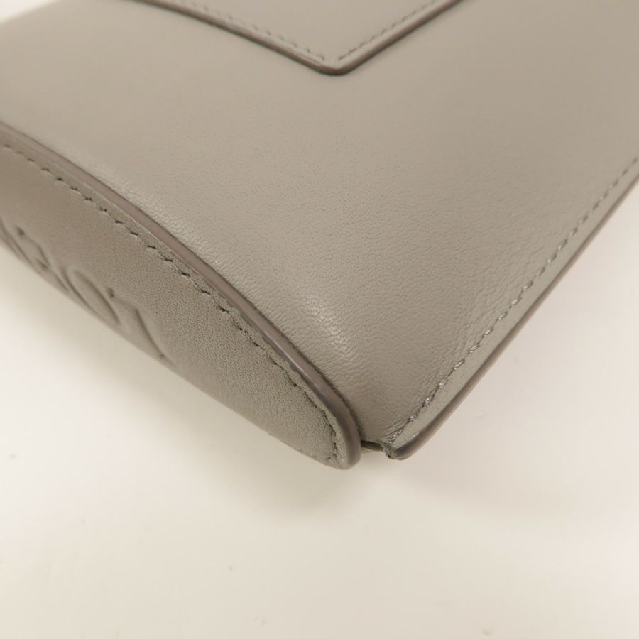 LOEWE 牛皮皮革Dice Pocker肩背袋-12