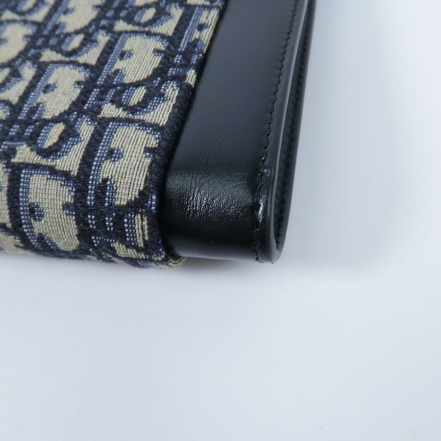 Dior 牛皮皮革/帆布Dior Homme Saddle Pouch手提包-10