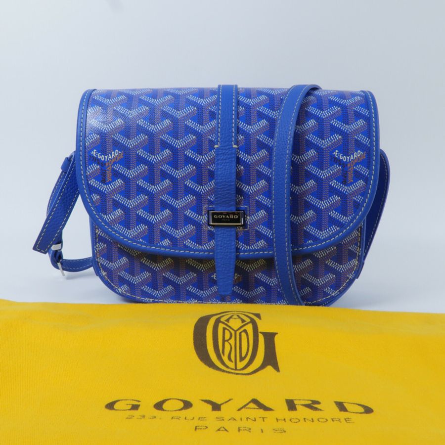 GOYARD 塗層帆布Belvedere PM肩背袋-9