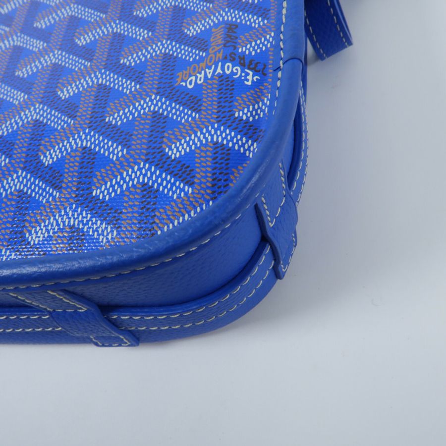 GOYARD 塗層帆布Belvedere PM肩背袋-13