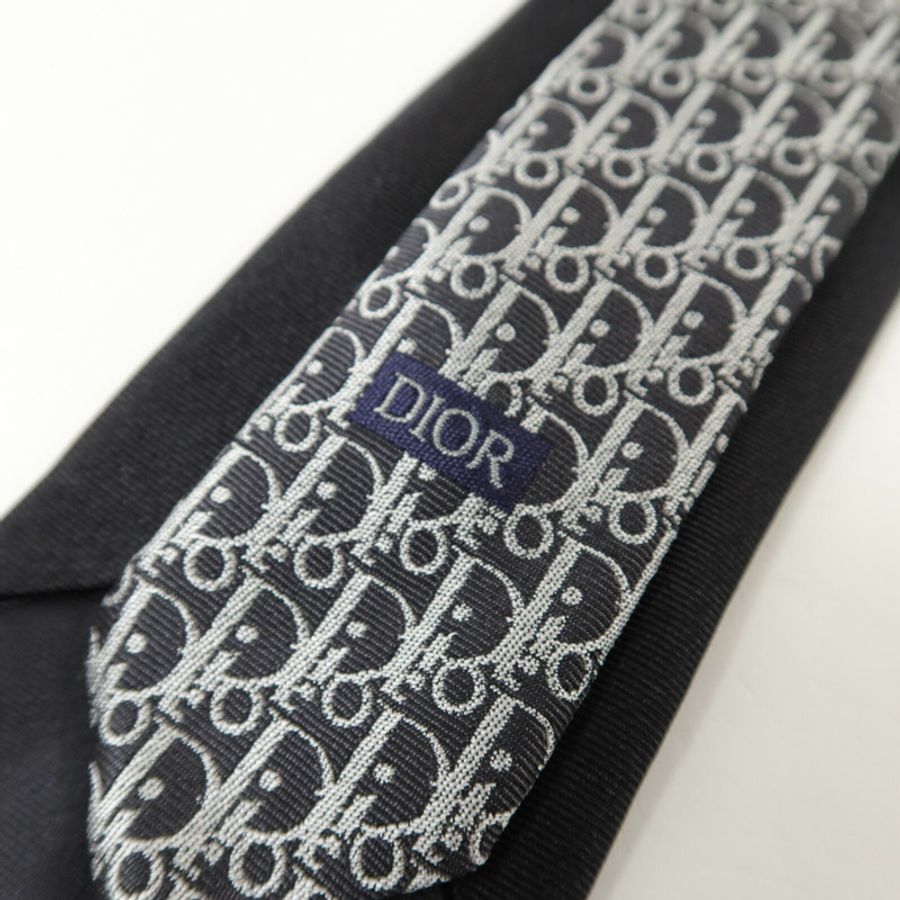 Dior 絲質Necktie領帶-5
