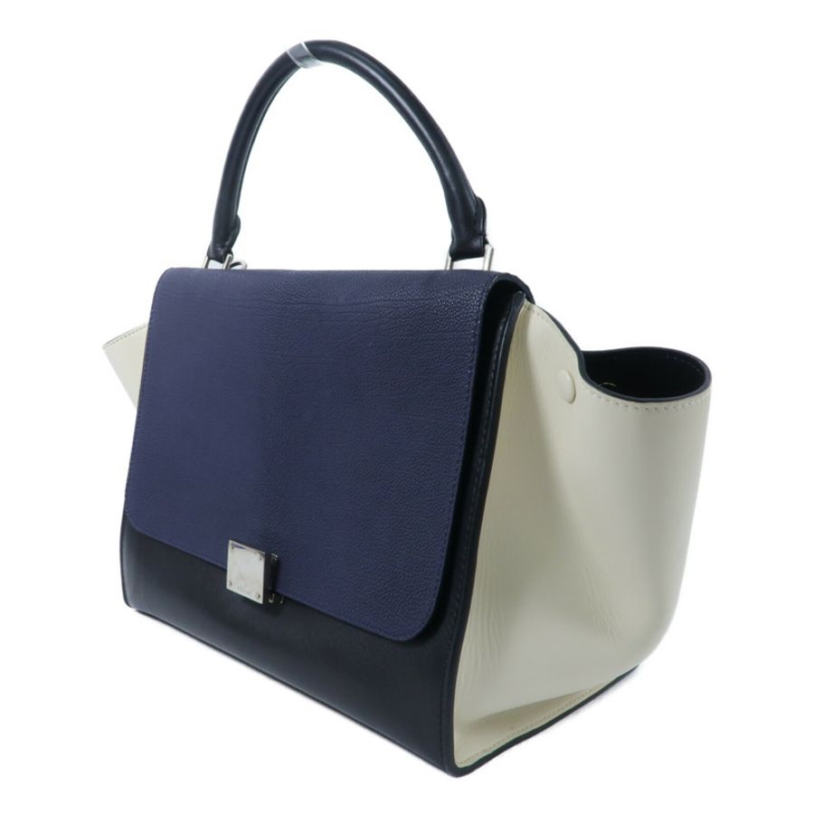 CELINE 牛皮皮革Trapeze Medium手挽肩背兩用袋-2