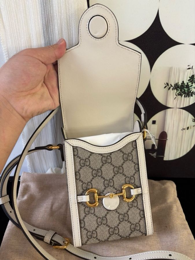 Gucci 古馳 系列:竪版手機包 附件塵袋 尺寸:11*17*4-2