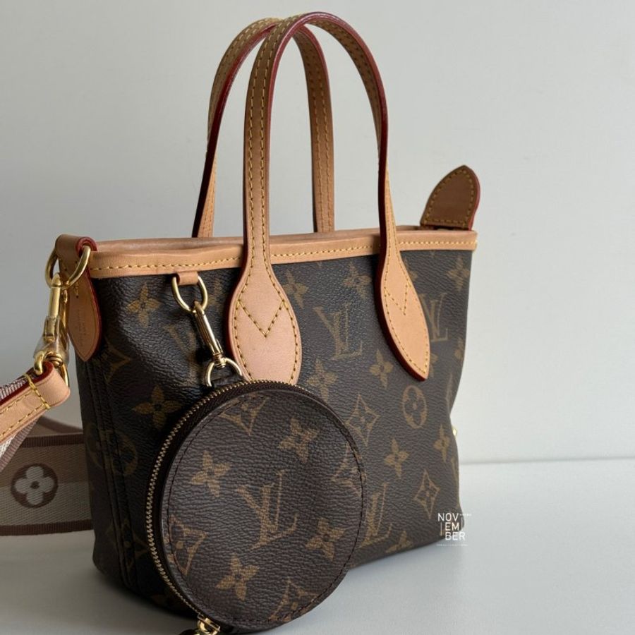 99新🆕 Louis Vuitton 路易威登 Neverfull BB 老花托特包-1