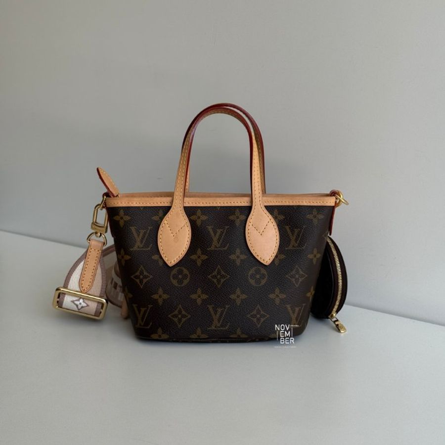 99新🆕 Louis Vuitton 路易威登 Neverfull BB 老花托特包-2